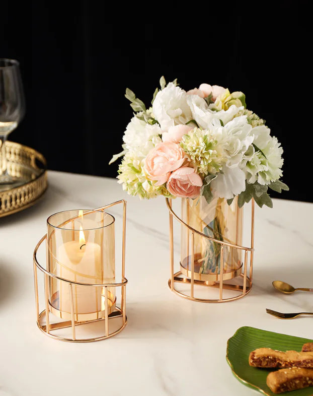 Cylindrical Candle Holder